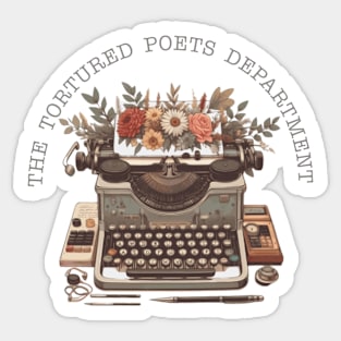 Tortured Poets Department Sticker